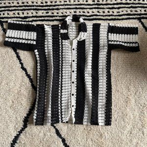 Crochet Shirt - M